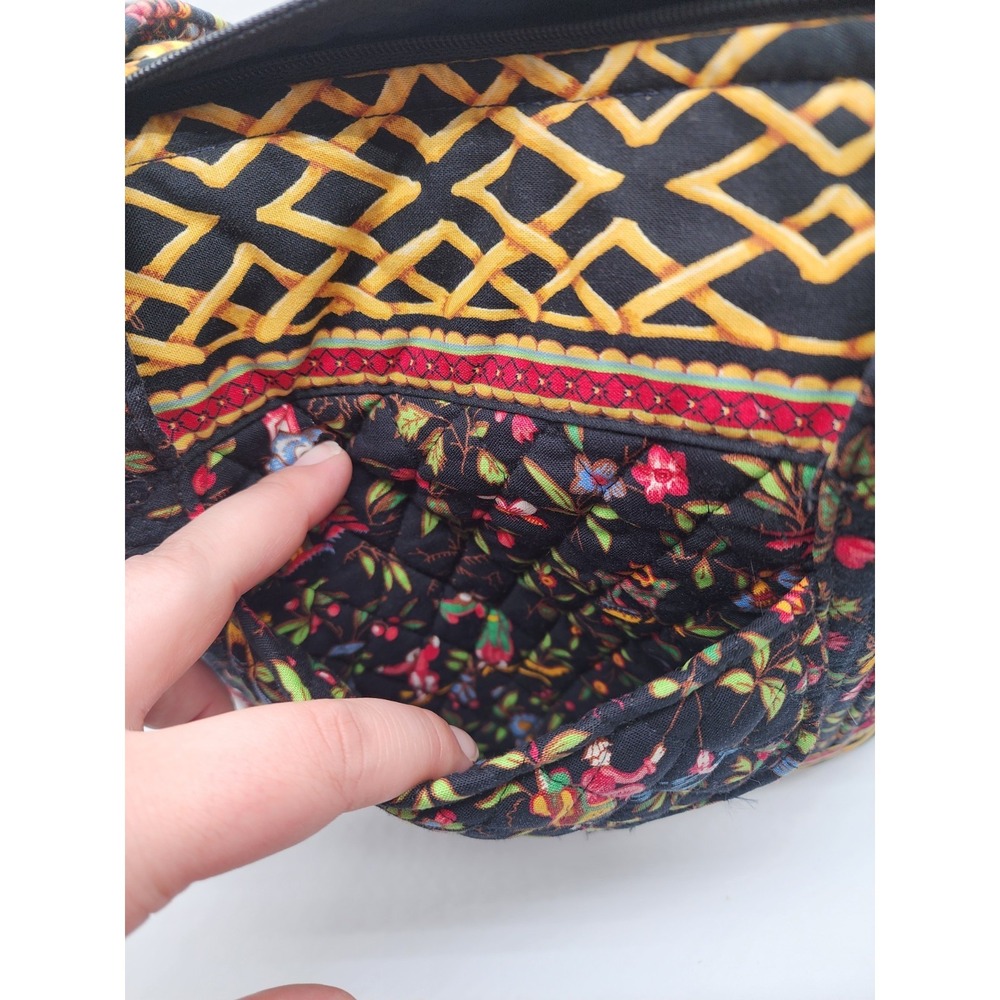 Vintage Vera Bradley Tote Purse And Crossbody Wallet Set- Ming Pattern- EUC - Picture 9 of 12